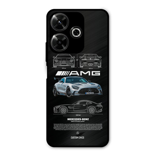 BMW AMG Redmi 13 5G Mobile Back Cover - Car&Bike PrintShield Case