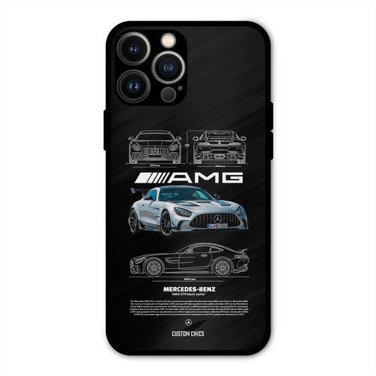 BMW AMG iPhone 13 Pro Max Mobile Back Cover - Car&Bike PrintShield Case