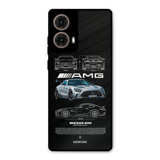 BMW AMG Moto G85 Mobile Back Cover - Car&Bike PrintShield Case