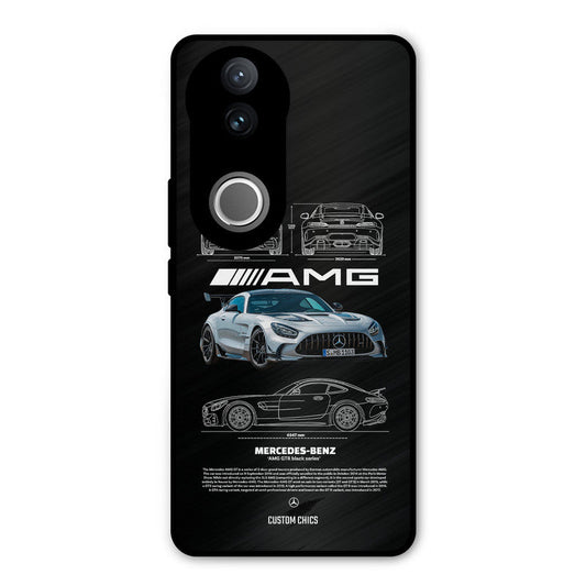BMW AMG iQOO Z10R Mobile Back Cover - Car&Bike PrintShield Case