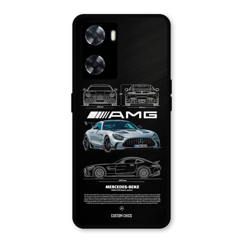 BMW AMG Oppo A57 2022 Mobile Back Cover - Car&Bike PrintShield Case