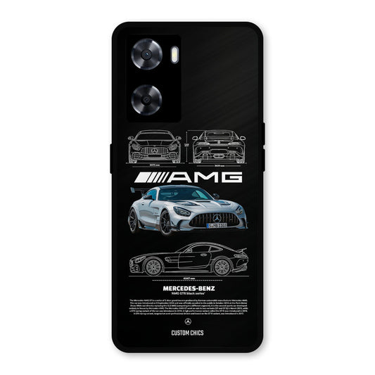 BMW AMG Oppo A57 2022 Mobile Back Cover - Car&Bike PrintShield Case