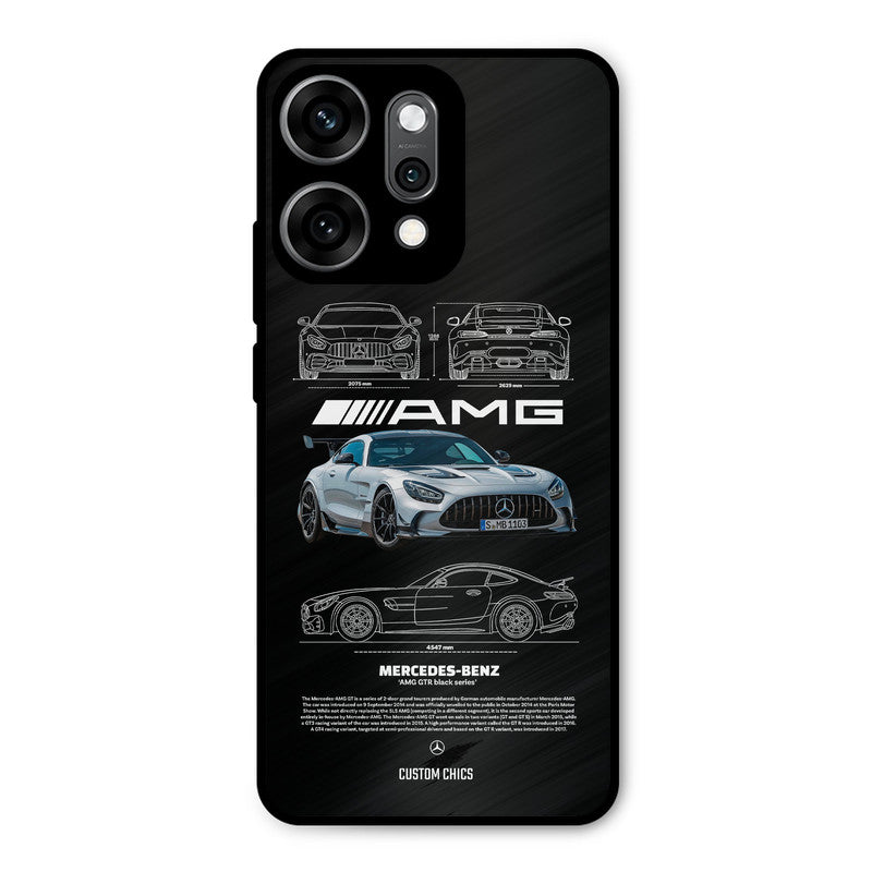 BMW AMG Oppo Reno 14 Pro Mobile Back Cover - Car&Bike PrintShield Case
