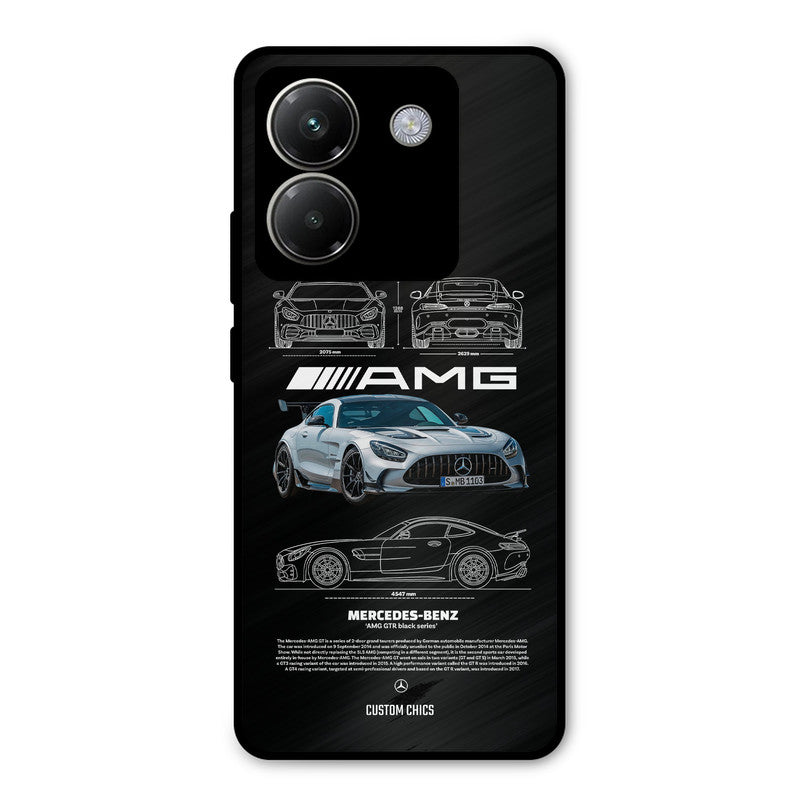 BMW AMG Poco M7 Pro Mobile Back Cover - Car&Bike PrintShield Case