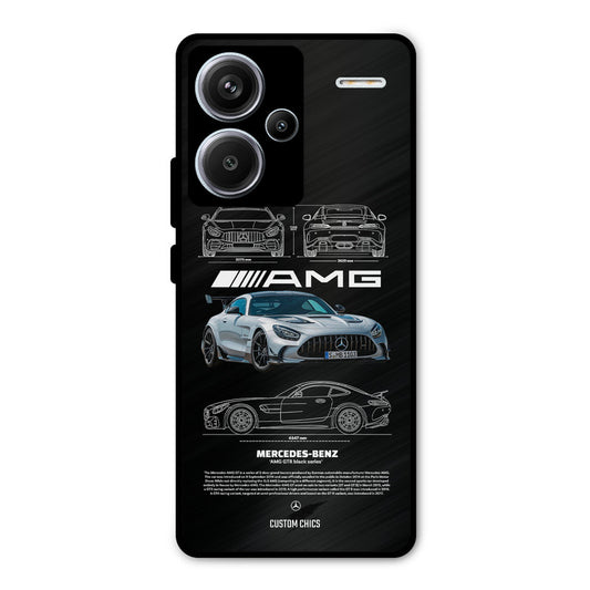 BMW AMG Redmi Note 13 Pro Plus Mobile Back Cover - Car&Bike PrintShield Case