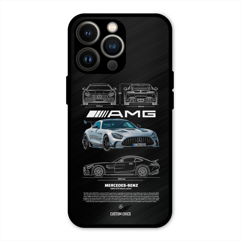 BMW AMG iPhone 13 Pro Mobile Back Cover - Car&Bike PrintShield Case