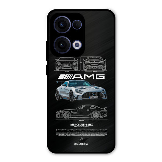 BMW AMG Oppo Reno 13 5G Mobile Back Cover - Car&Bike PrintShield Case