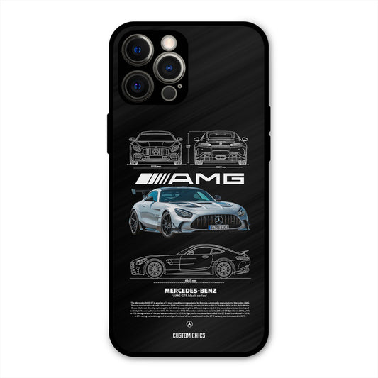 BMW AMG iPhone 12 Pro Mobile Back Cover - Car&Bike PrintShield Case