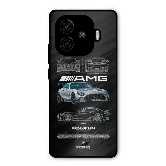 BMW AMG iQoo Neo 10R Mobile Back Cover - Car&Bike PrintShield Case