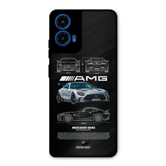 BMW AMG Moto G45 Mobile Back Cover - Car&Bike PrintShield Case