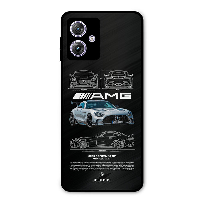 BMW AMG Moto G54 Mobile Back Cover - Car&Bike PrintShield Case