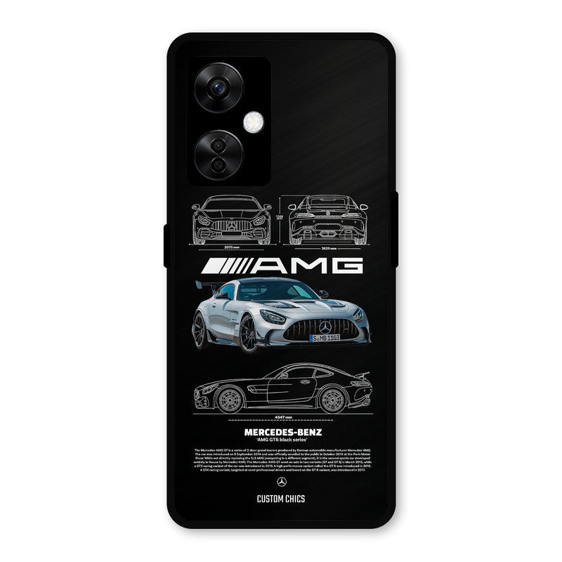 BMW AMG OnePlus Nord CE 3 Lite Mobile Back Cover - Car&Bike PrintShield Case