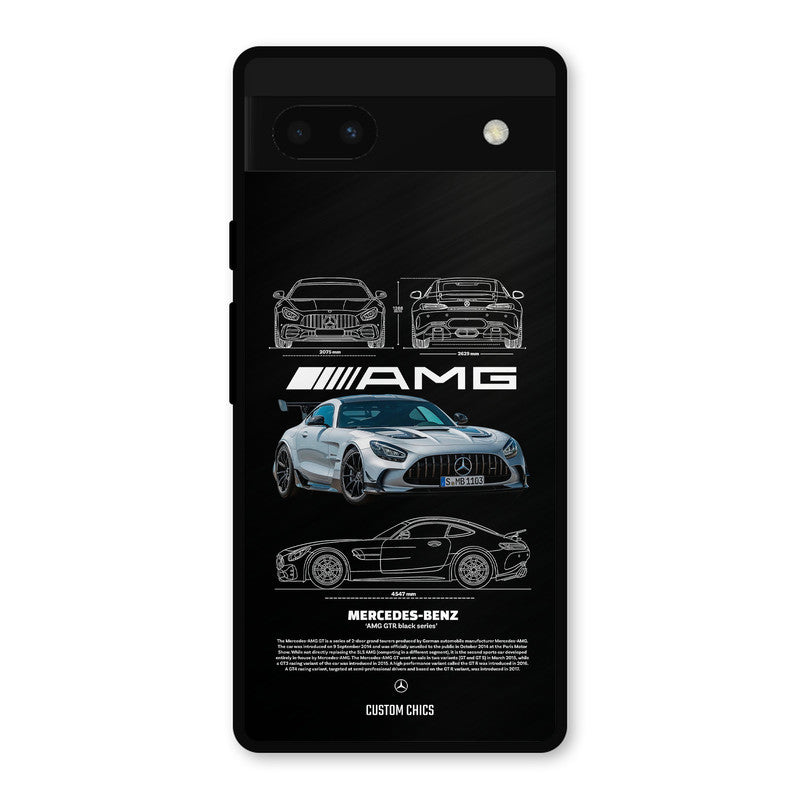 BMW AMG Google Pixel 6a Mobile Back Cover - Car&Bike PrintShield Case