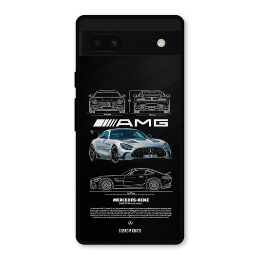 BMW AMG Google Pixel 6a Mobile Back Cover - Car&Bike PrintShield Case