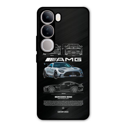 BMW AMG Vivo Y300 Mobile Back Cover - Car&Bike PrintShield Case