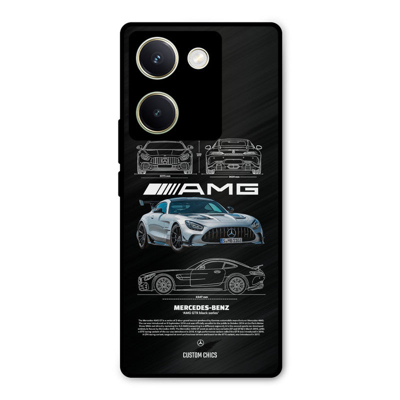 BMW AMG Vivo Y200 Pro Mobile Back Cover - Car&Bike PrintShield Case