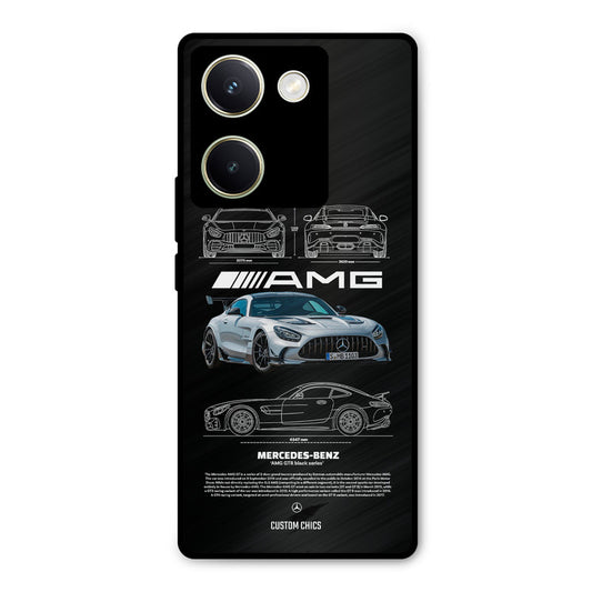 BMW AMG Vivo Y200 Pro Mobile Back Cover - Car&Bike PrintShield Case