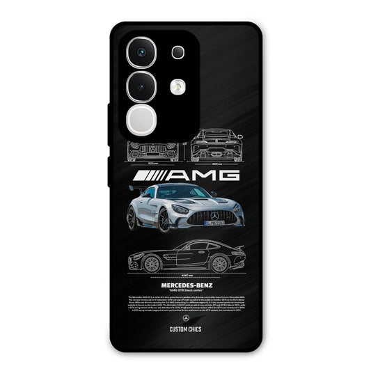 BMW AMG Vivo T4x Mobile Back Cover - Car&Bike PrintShield Case