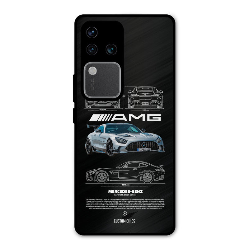 BMW AMG Vivo V30 Pro Mobile Back Cover - Car&Bike PrintShield Case