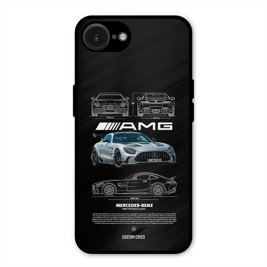 BMW AMG iPhone 16e Mobile Back Cover - Car&Bike PrintShield Case