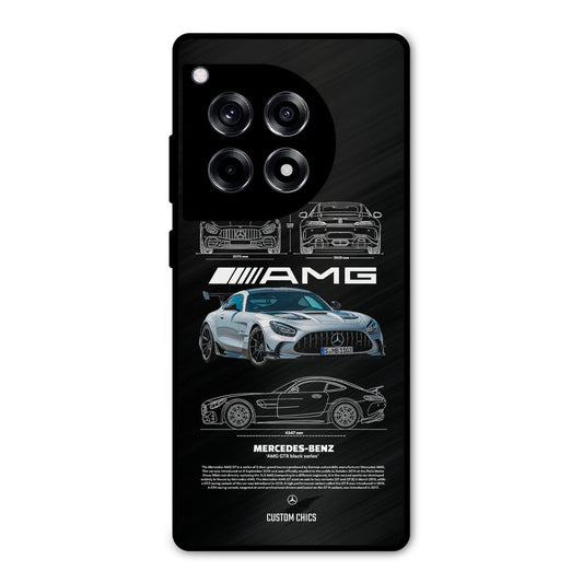 BMW AMG OnePlus 12R Mobile Back Cover - Car&Bike PrintShield Case