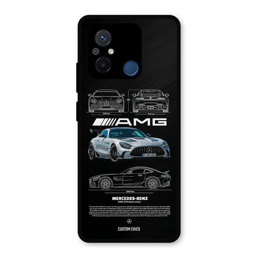 BMW AMG Redmi 12c Mobile Back Cover - Car&Bike PrintShield Case