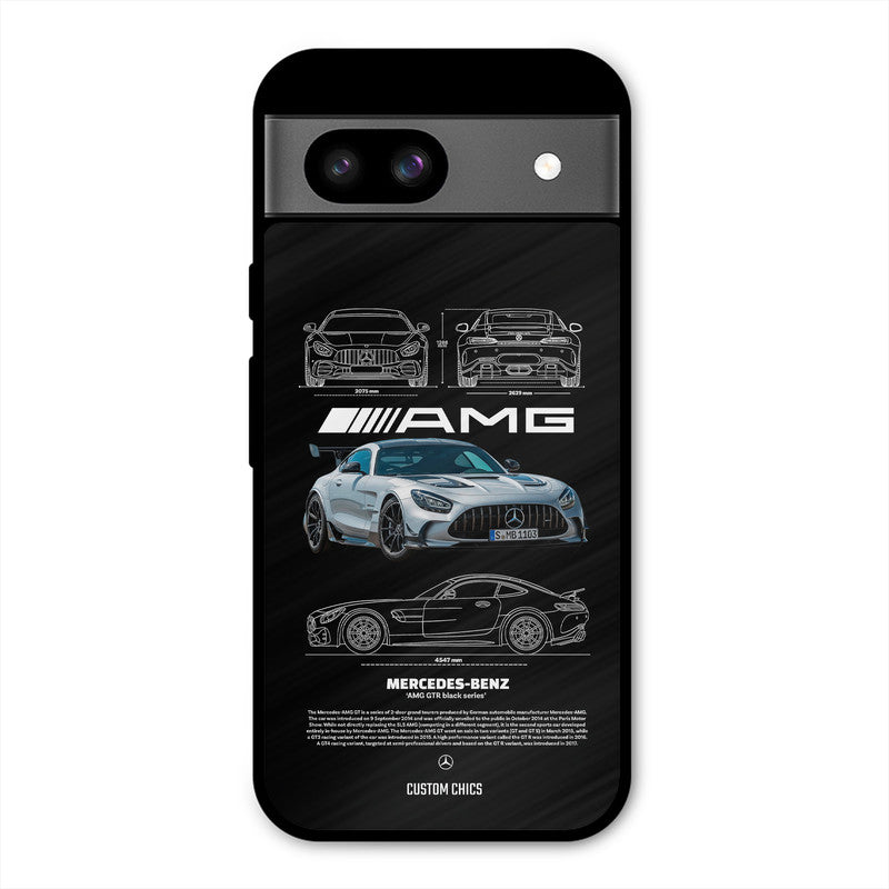 BMW AMG Google Pixel 8a Mobile Back Cover - Car&Bike PrintShield Case