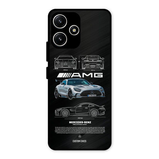 BMW AMG Redmi 12 5G Mobile Back Cover - Car&Bike PrintShield Case