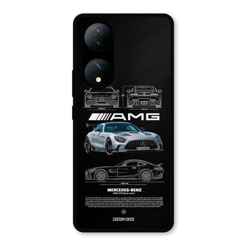 BMW AMG Vivo Y100A Mobile Back Cover - Car&Bike PrintShield Case