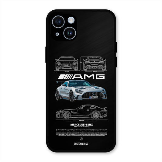 BMW AMG iPhone 14 Mobile Back Cover - Car&Bike PrintShield Case
