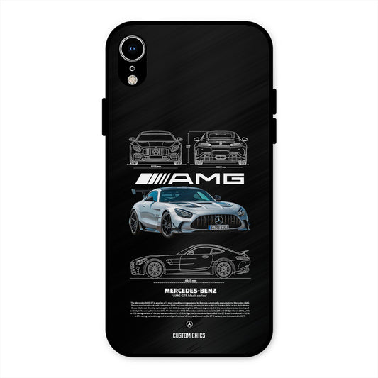 BMW AMG iPhone XR Mobile Back Cover - Car&Bike PrintShield Case
