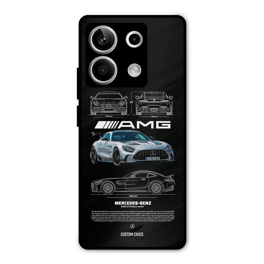 BMW AMG Redmi Note 13 5G Mobile Back Cover - Car&Bike PrintShield Case