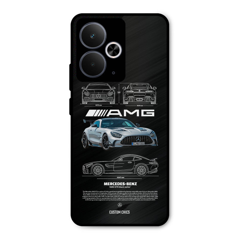 BMW AMG Realme 14T Mobile Back Cover - Car&Bike PrintShield Case