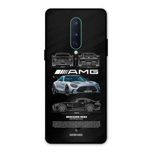 BMW AMG Oneplus 8 Mobile Back Cover - Car&Bike PrintShield Case