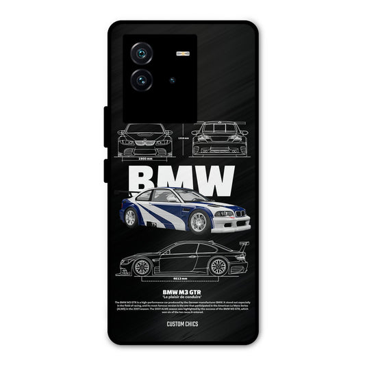 BMW GTR iQOO Neo 6 5G Mobile Back Cover - Car&Bike PrintShield Case
