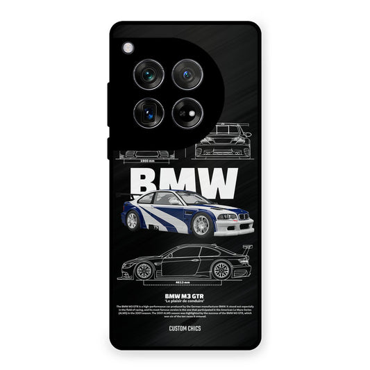 BMW GTR OnePlus 12 Mobile Back Cover - Car&Bike PrintShield Case