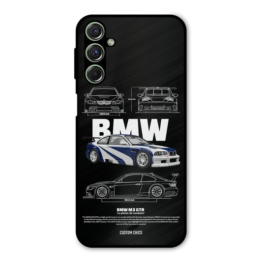 BMW GTR Samsung Galaxy M34 Mobile Back Cover - Car&Bike PrintShield Case