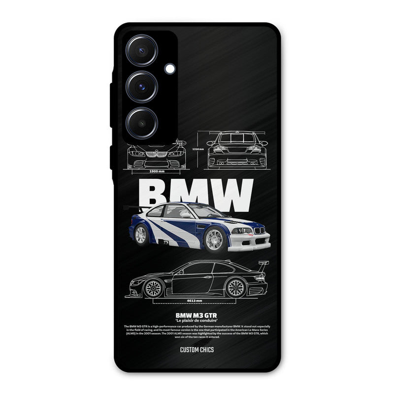 BMW GTR Samsung Galaxy A55 5G Mobile Back Cover - Car&Bike PrintShield Case