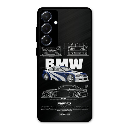 BMW GTR Samsung Galaxy A55 5G Mobile Back Cover - Car&Bike PrintShield Case