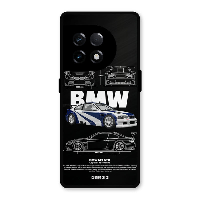 BMW GTR OnePlus 11R Mobile Back Cover - Car&Bike PrintShield Case