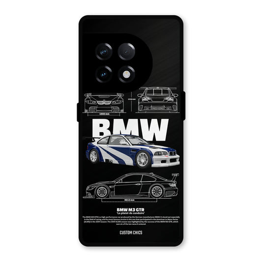 BMW GTR OnePlus 11R Mobile Back Cover - Car&Bike PrintShield Case