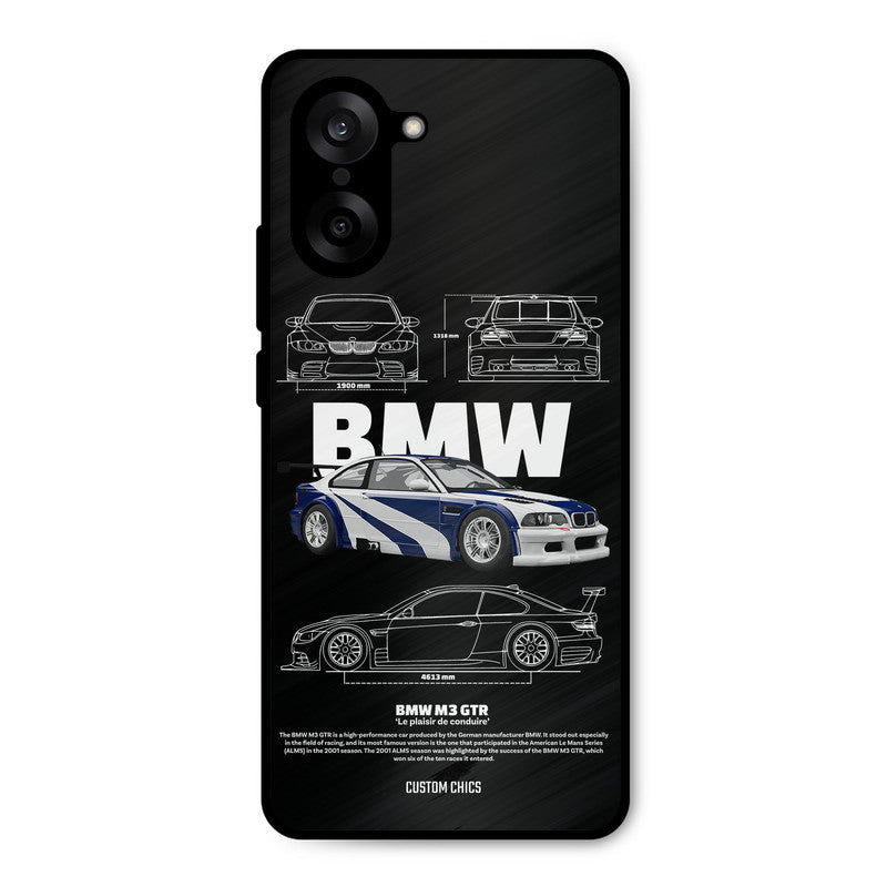 BMW GTR Oneplus Nord CE5 Mobile Back Cover - Car&Bike PrintShield Case