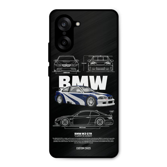 BMW GTR Oneplus Nord CE5 Mobile Back Cover - Car&Bike PrintShield Case