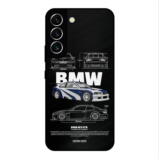 BMW GTR Samsung Galaxy S22 Mobile Back Cover - Car&Bike PrintShield Case