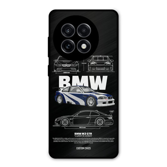 BMW GTR OnePlus 13R Mobile Back Cover - Car&Bike PrintShield Case