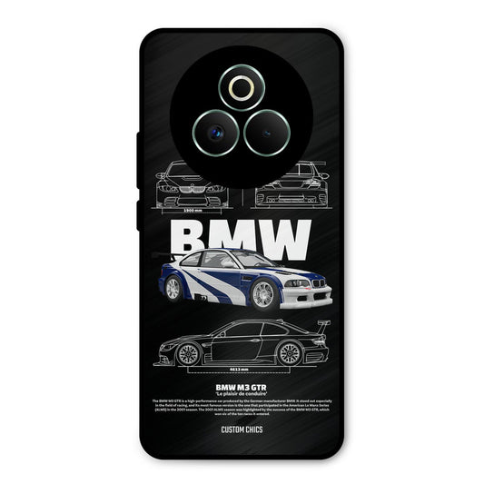 BMW GTR Realme P3 Pro 5G Mobile Back Cover - Car&Bike PrintShield Case