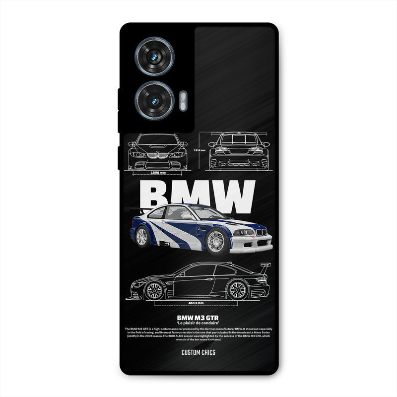 BMW GTR Moto G96 Mobile Back Cover - Car&Bike PrintShield Case