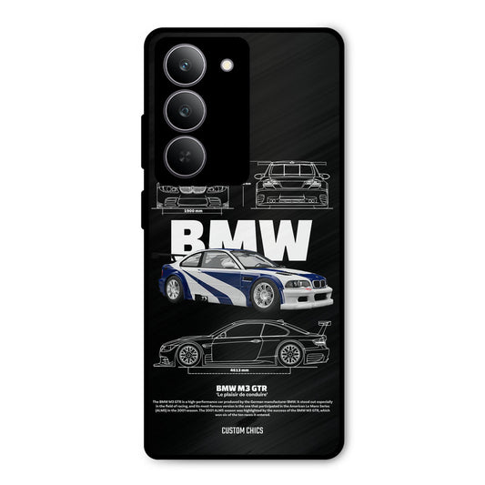 BMW GTR Realme 14x Mobile Back Cover - Car&Bike PrintShield Case