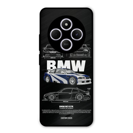 BMW GTR Poco M7 Mobile Back Cover - Car&Bike PrintShield Case