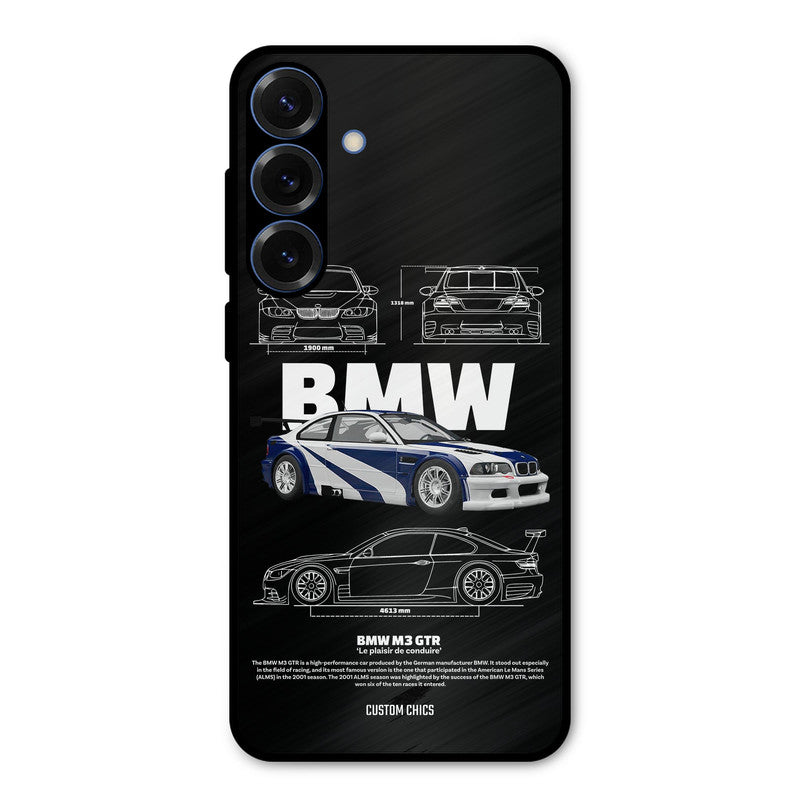 BMW GTR Samsung Galaxy S25 Plus Mobile Back Cover - Car&Bike PrintShield Case